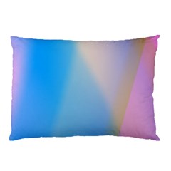 Twist Blue Pink Mauve Background Pillow Case (two Sides) by Nexatart