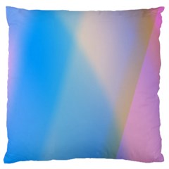 Twist Blue Pink Mauve Background Large Cushion Case (one Side) by Nexatart