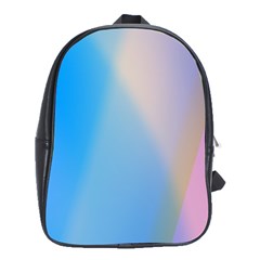 Twist Blue Pink Mauve Background School Bags (xl)  by Nexatart