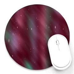 Stars Nebula Universe Artistic Round Mousepads by Nexatart