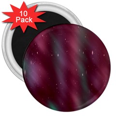 Stars Nebula Universe Artistic 3  Magnets (10 Pack)  by Nexatart