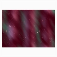 Stars Nebula Universe Artistic Large Glasses Cloth (2-side) by Nexatart