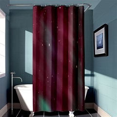 Stars Nebula Universe Artistic Shower Curtain 36  X 72  (stall)  by Nexatart