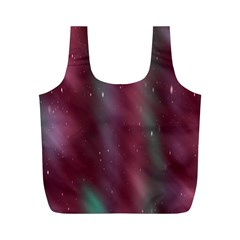 Stars Nebula Universe Artistic Full Print Recycle Bags (m)  by Nexatart