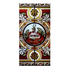 Stained Glass Skylight In The Cedar Creek Room In The Vermont State House Shower Curtain 36  X 72  (stall)  by Nexatart