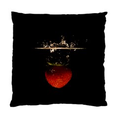 Strawberry Standard Cushion Case (one Side) by Nexatart