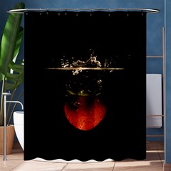 Strawberry Shower Curtain 60  X 72  (medium)  by Nexatart