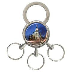 Architecture Building Exterior Buildings City 3-ring Key Chains by Nexatart