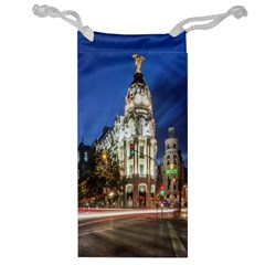 Architecture Building Exterior Buildings City Jewelry Bag by Nexatart