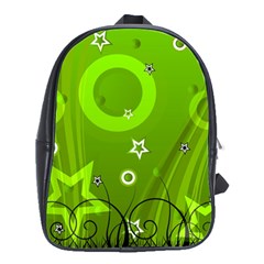 Art About Ball Abstract Colorful School Bags(large) 