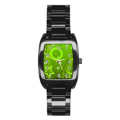 Art About Ball Abstract Colorful Stainless Steel Barrel Watch by Nexatart