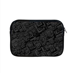 Black Rectangle Wallpaper Grey Apple Macbook Pro 15  Zipper Case