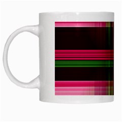 Background Texture Pattern Color White Mugs by Nexatart