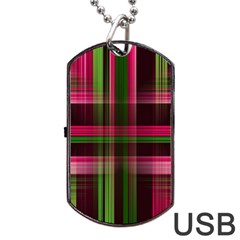 Background Texture Pattern Color Dog Tag Usb Flash (one Side) by Nexatart