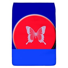 Blue Background Butterflies Frame Flap Covers (L) 