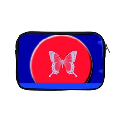 Blue Background Butterflies Frame Apple MacBook Pro 13  Zipper Case