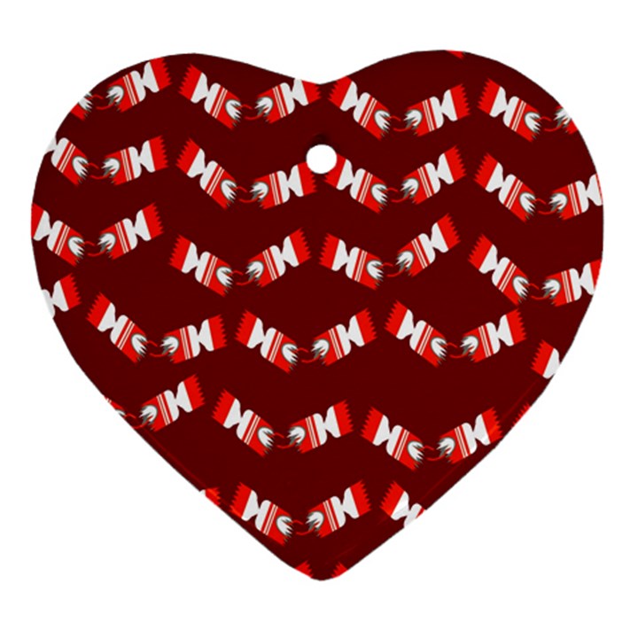 Christmas Crackers Ornament (Heart)