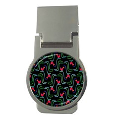 Computer Graphics Webmaster Novelty Pattern Money Clips (round) 