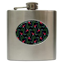 Computer Graphics Webmaster Novelty Pattern Hip Flask (6 Oz) by Nexatart