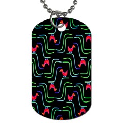 Computer Graphics Webmaster Novelty Pattern Dog Tag (two Sides) by Nexatart