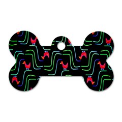 Computer Graphics Webmaster Novelty Pattern Dog Tag Bone (two Sides) by Nexatart