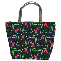 Computer Graphics Webmaster Novelty Pattern Bucket Bags by Nexatart