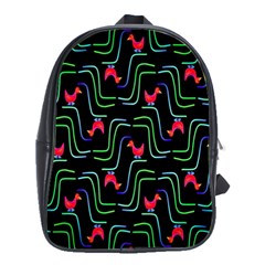 Computer Graphics Webmaster Novelty Pattern School Bags(large)  by Nexatart