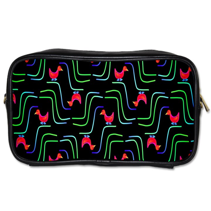 Computer Graphics Webmaster Novelty Pattern Toiletries Bags 2-Side