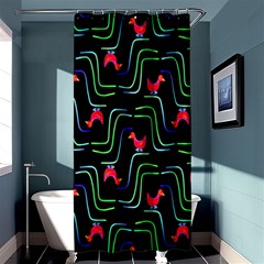 Computer Graphics Webmaster Novelty Pattern Shower Curtain 36  X 72  (stall)  by Nexatart