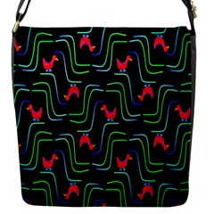 Computer Graphics Webmaster Novelty Pattern Flap Messenger Bag (s) by Nexatart