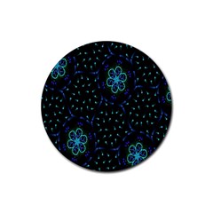 Computer Graphics Webmaster Novelty Rubber Round Coaster (4 Pack)  by Nexatart