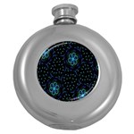 Computer Graphics Webmaster Novelty Round Hip Flask (5 oz) Front