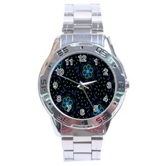 Computer Graphics Webmaster Novelty Stainless Steel Analogue Watch by Nexatart