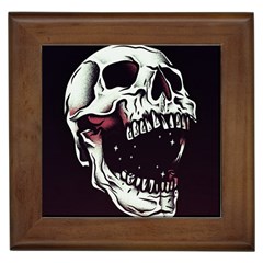 Death Skull Framed Tiles by Nexatart