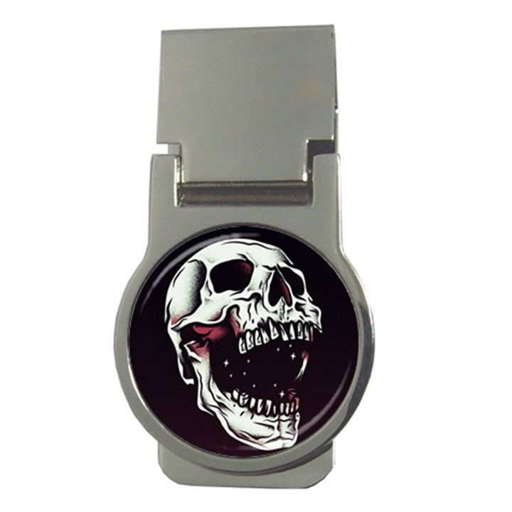 Death Skull Money Clips (Round) 