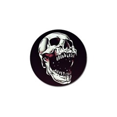 Death Skull Golf Ball Marker (4 Pack) by Nexatart