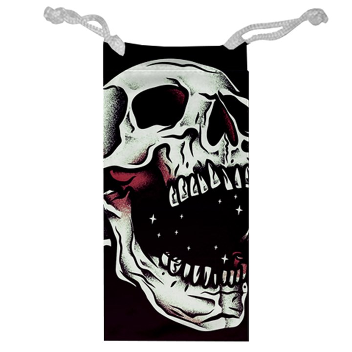 Death Skull Jewelry Bag