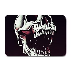 Death Skull Plate Mats by Nexatart