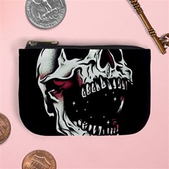 Death Skull Mini Coin Purses by Nexatart