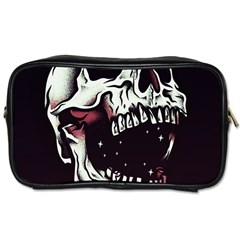 Death Skull Toiletries Bags by Nexatart