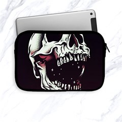 Death Skull Apple Ipad Mini Zipper Cases by Nexatart