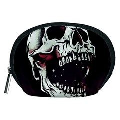 Death Skull Accessory Pouches (medium)  by Nexatart