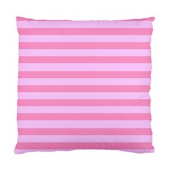 Fabric Baby Pink Shades Pale Standard Cushion Case (one Side) by Nexatart