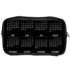 Full 2017 Calendar Vector Toiletries Bags by Nexatart