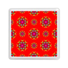 Geometric Circles Seamless Pattern Memory Card Reader (square) 