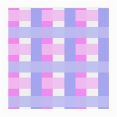 Gingham Checkered Texture Pattern Medium Glasses Cloth (2-side) by Nexatart