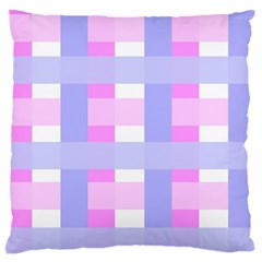 Gingham Checkered Texture Pattern Standard Flano Cushion Case (two Sides) by Nexatart