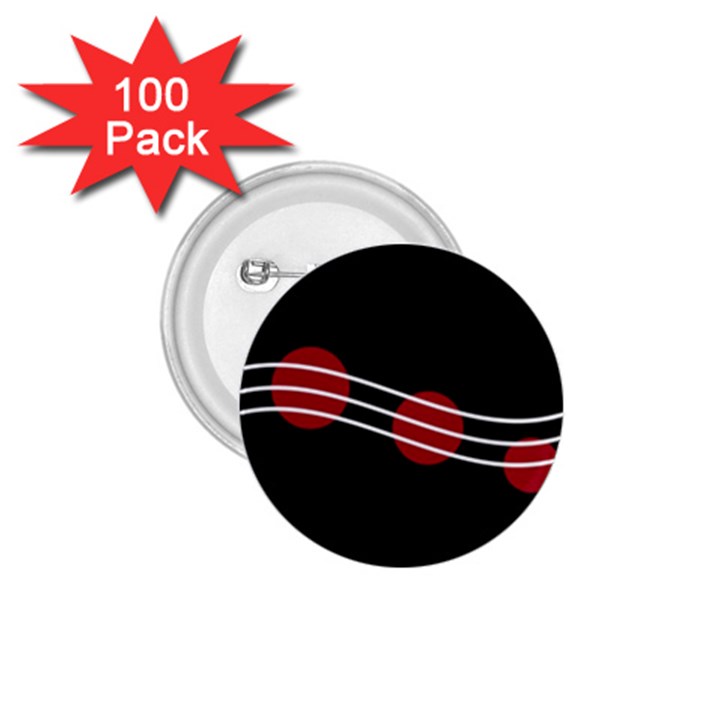 Elegant abstraction 1.75  Buttons (100 pack) 