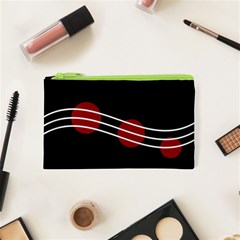 Elegant Abstraction Cosmetic Bag (xs) by Valentinaart