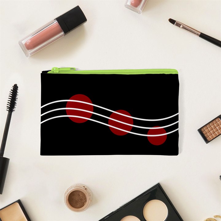 Elegant abstraction Cosmetic Bag (XS)